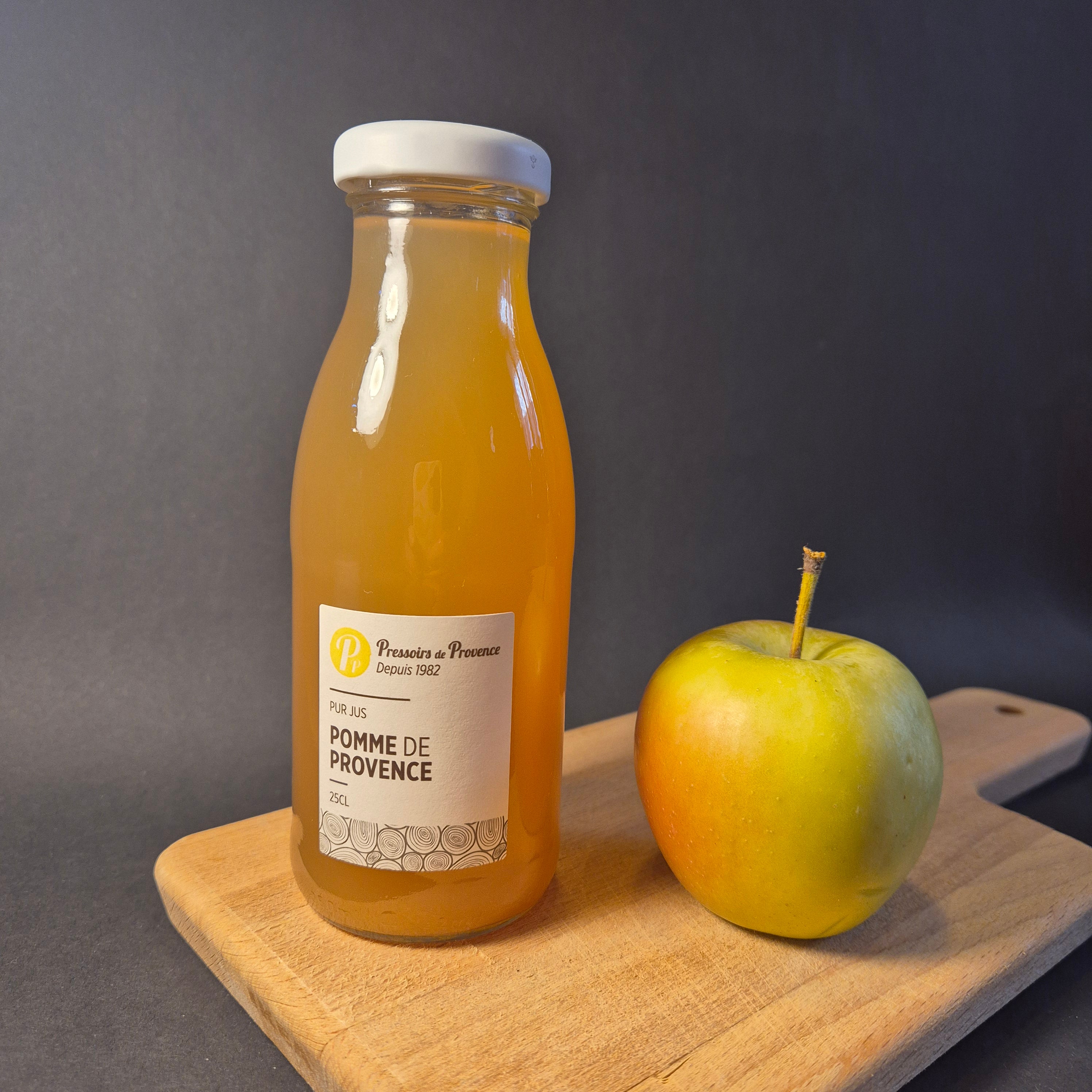 Pur Jus de Pomme de Provence trouble 25cl