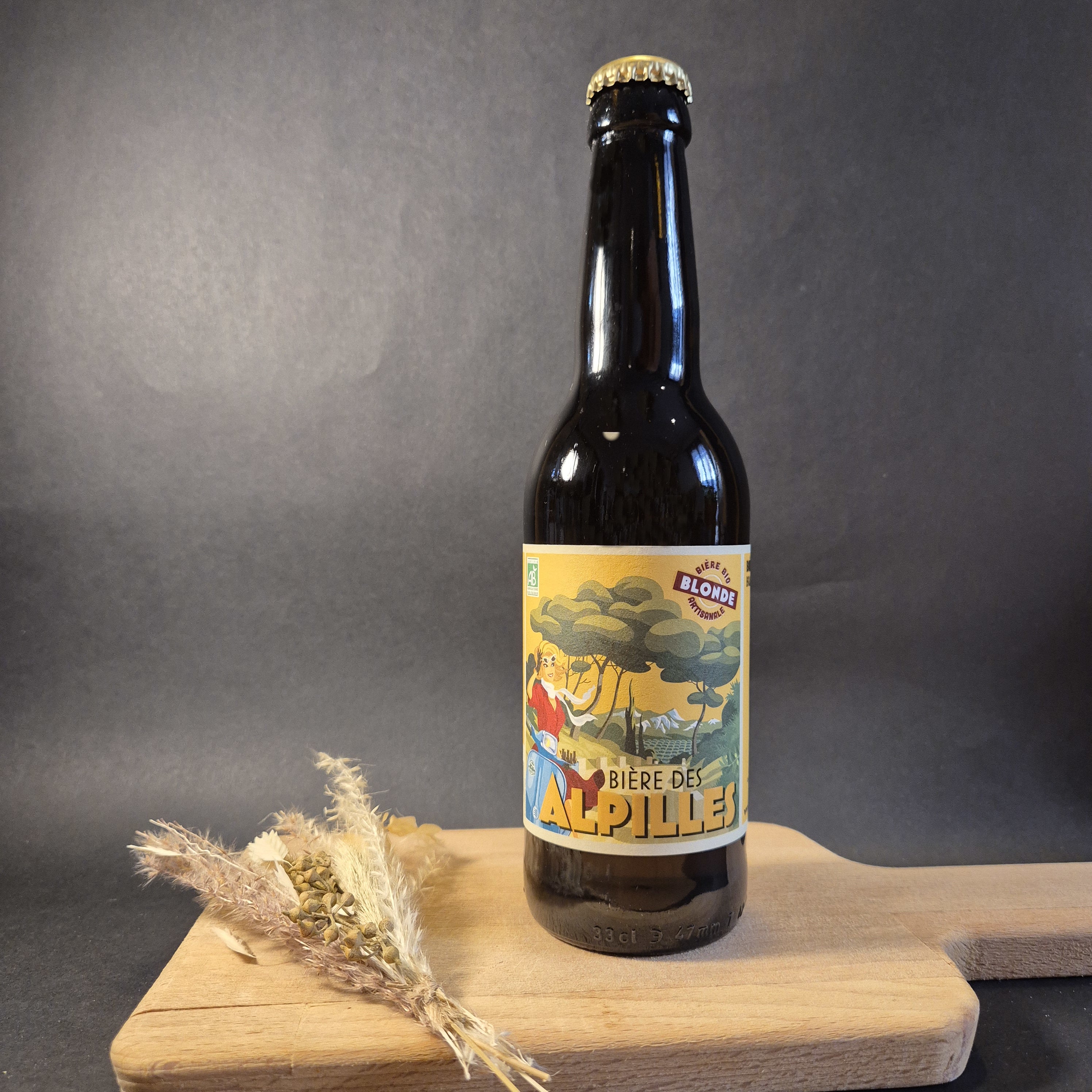 Bière blonde des Alpilles bio - 33cl